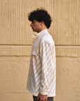 Band Collar Popover Shirt