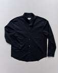 Band Collar Seersucker Shirt