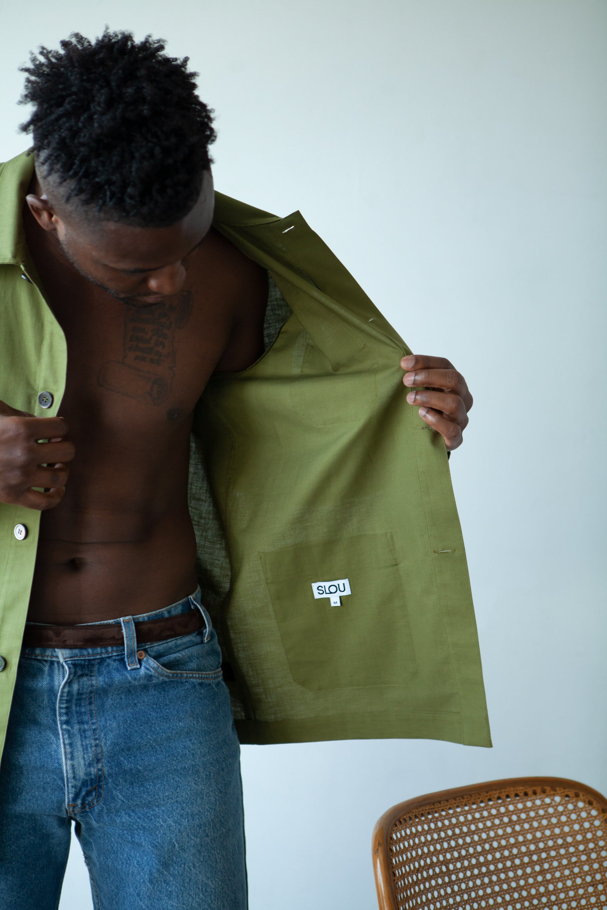 Panama Cloth Chore Jacket