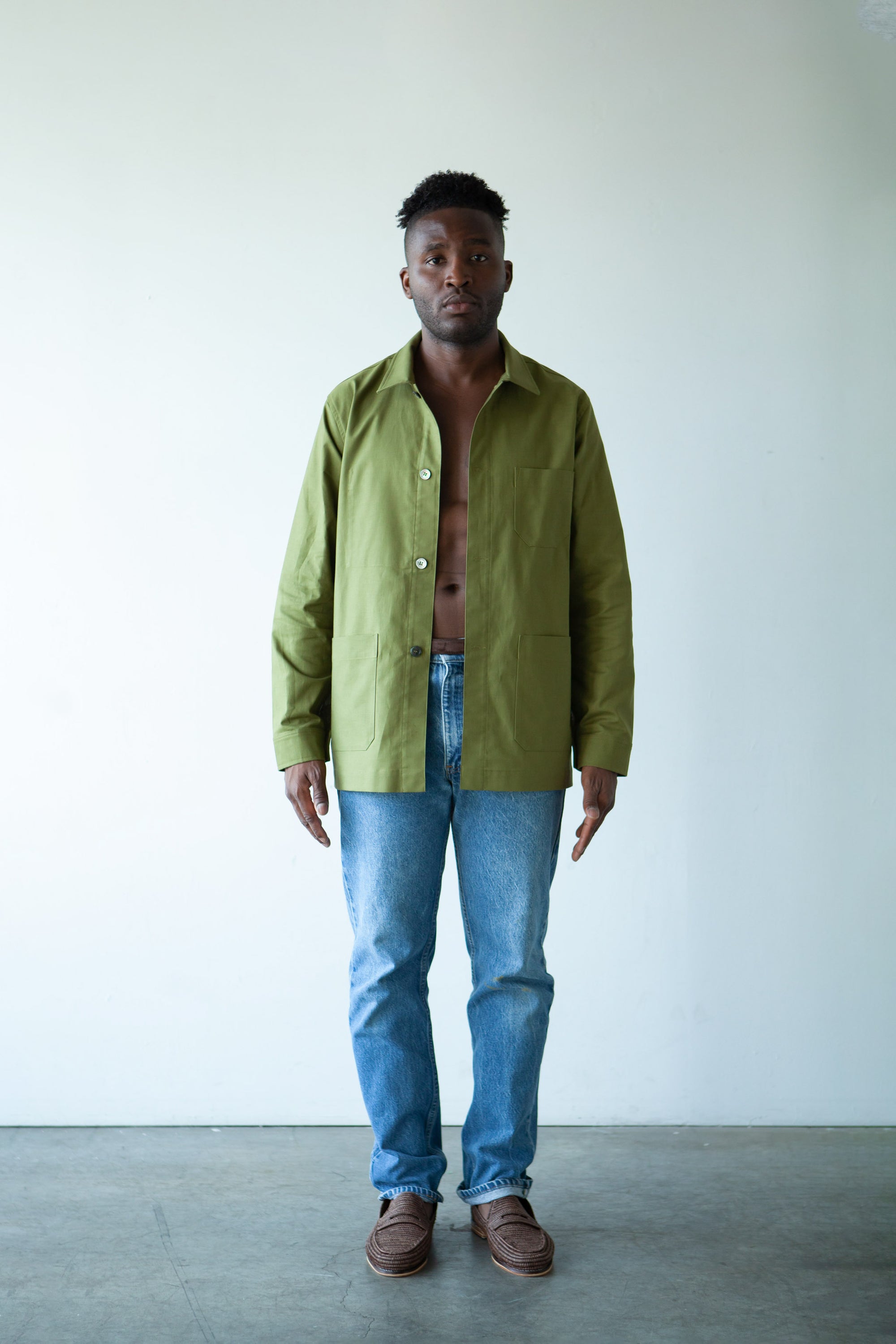 Model is 5'11" and in size M